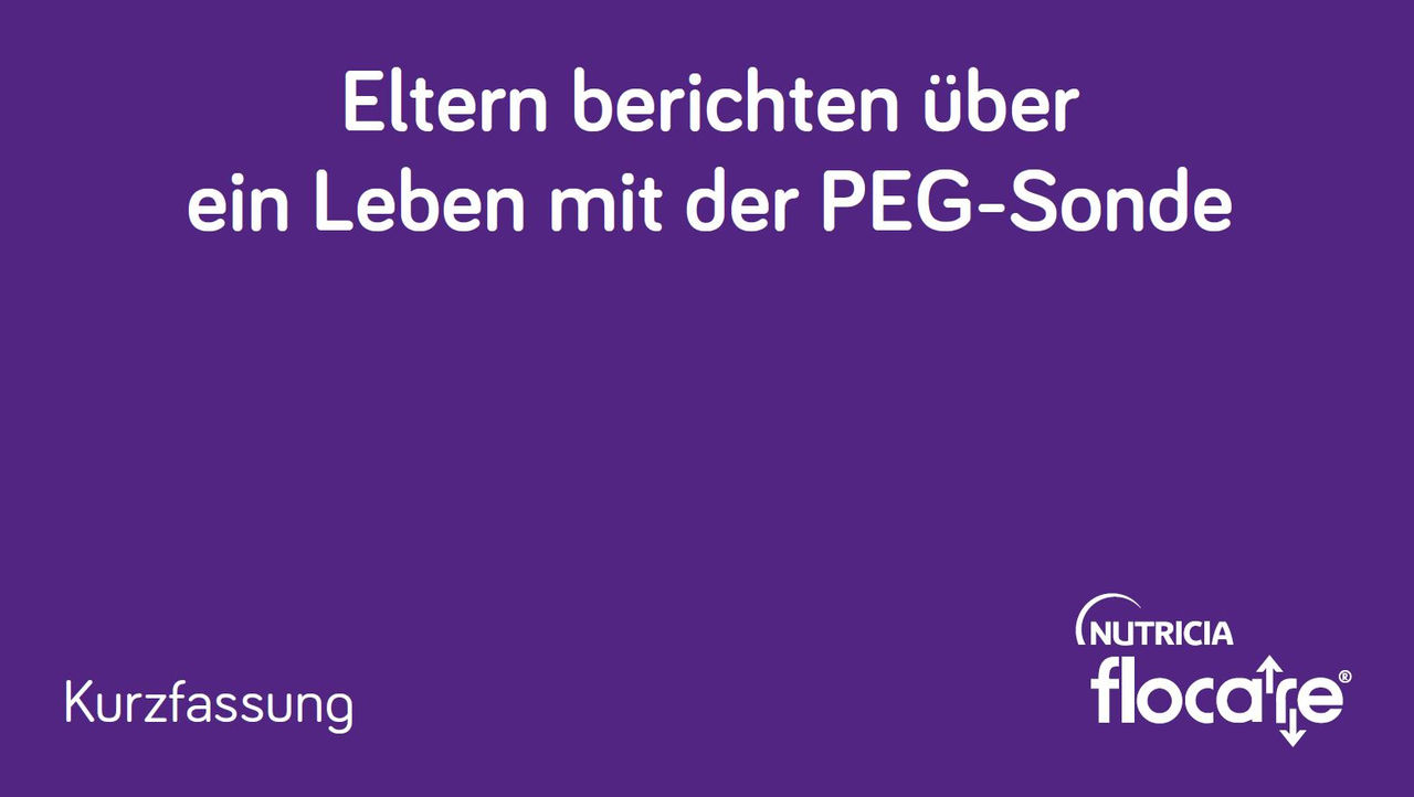 Kurzfassung Eltern berichten über ein Leben mit der PEG-Sonde thumbnail