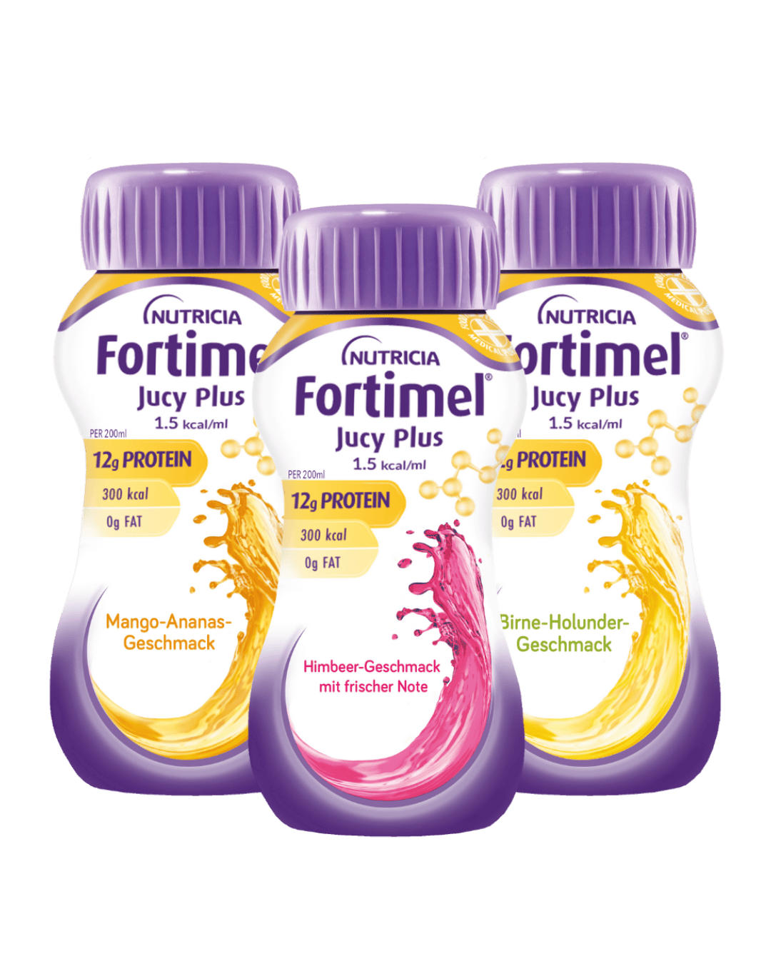 Fortimel Compact Fibre Packshots - 300 MB - Fortimel Jucy Plus Range