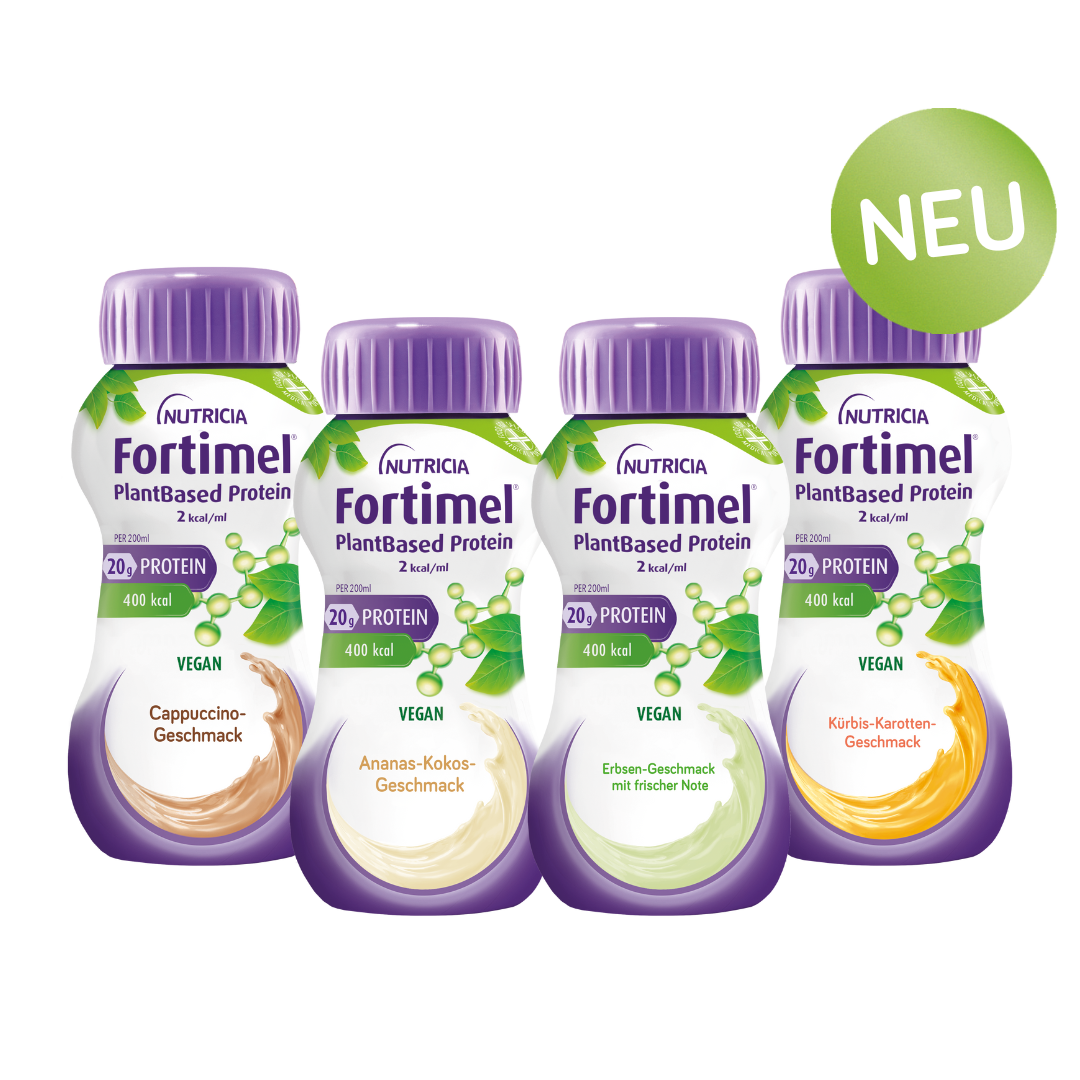 Fortimel PlantBased Protein 2 kcal - Rangeshot mit NEU-Störer