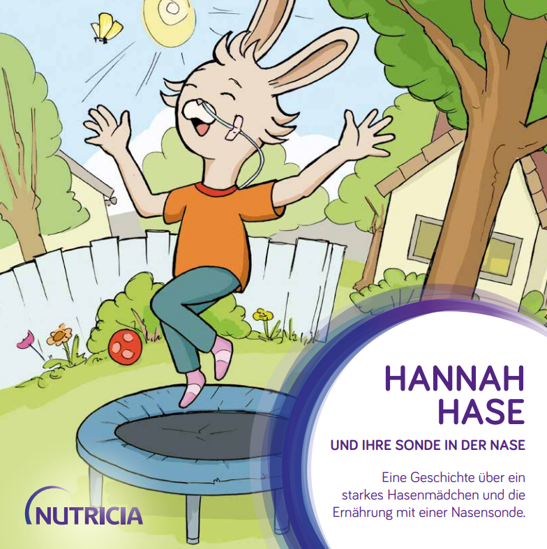 Hannah Hase und ihre Sonde in der Nase cover