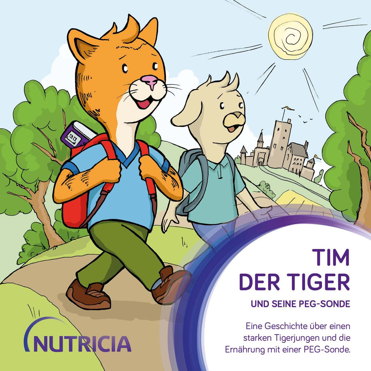 Tim der Tiger und seine PEG Sonde cover