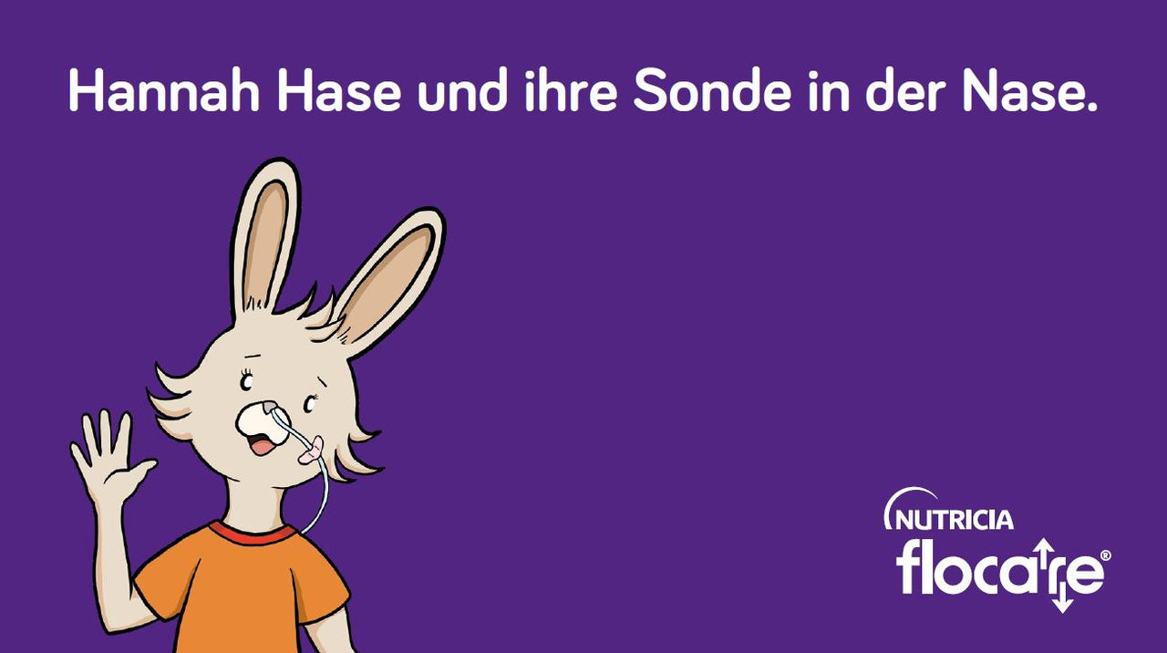 hannah hase und ihre sonde in der nase