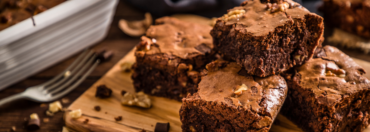 Vegane Cappuccino Brownies